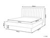 Sametová postel 140 x 200 cm béžová MARVILLE_835982