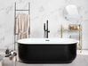 Fekete szabadon álló fürdőkád 170 x 80 cm PINEL_812577