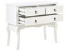 3 Drawer Console Table White LAMAR_840568