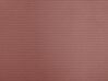 Tabouret avec coffre en velours côtelé rose MALLARD_773590