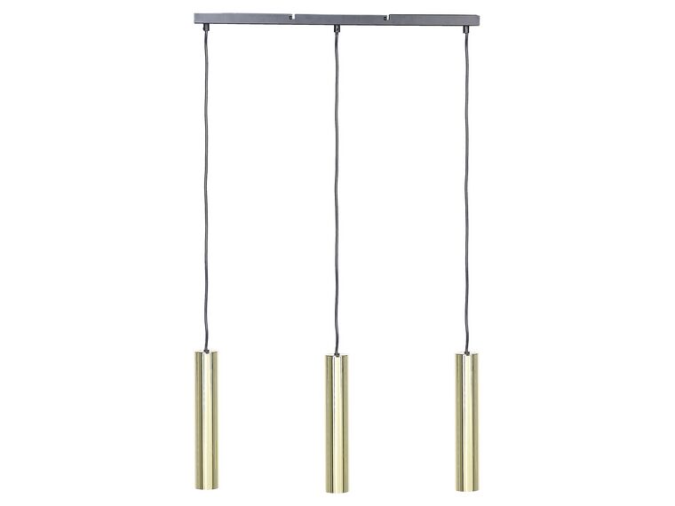 3 Light Pendant Lamp Brass BROSNA_840483
