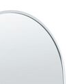 Stehspiegel Metall silber oval 36 x 150 cm BAGNOLET_830388