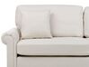 3 Seater Fabric Sofa Beige GINNERUP_894767