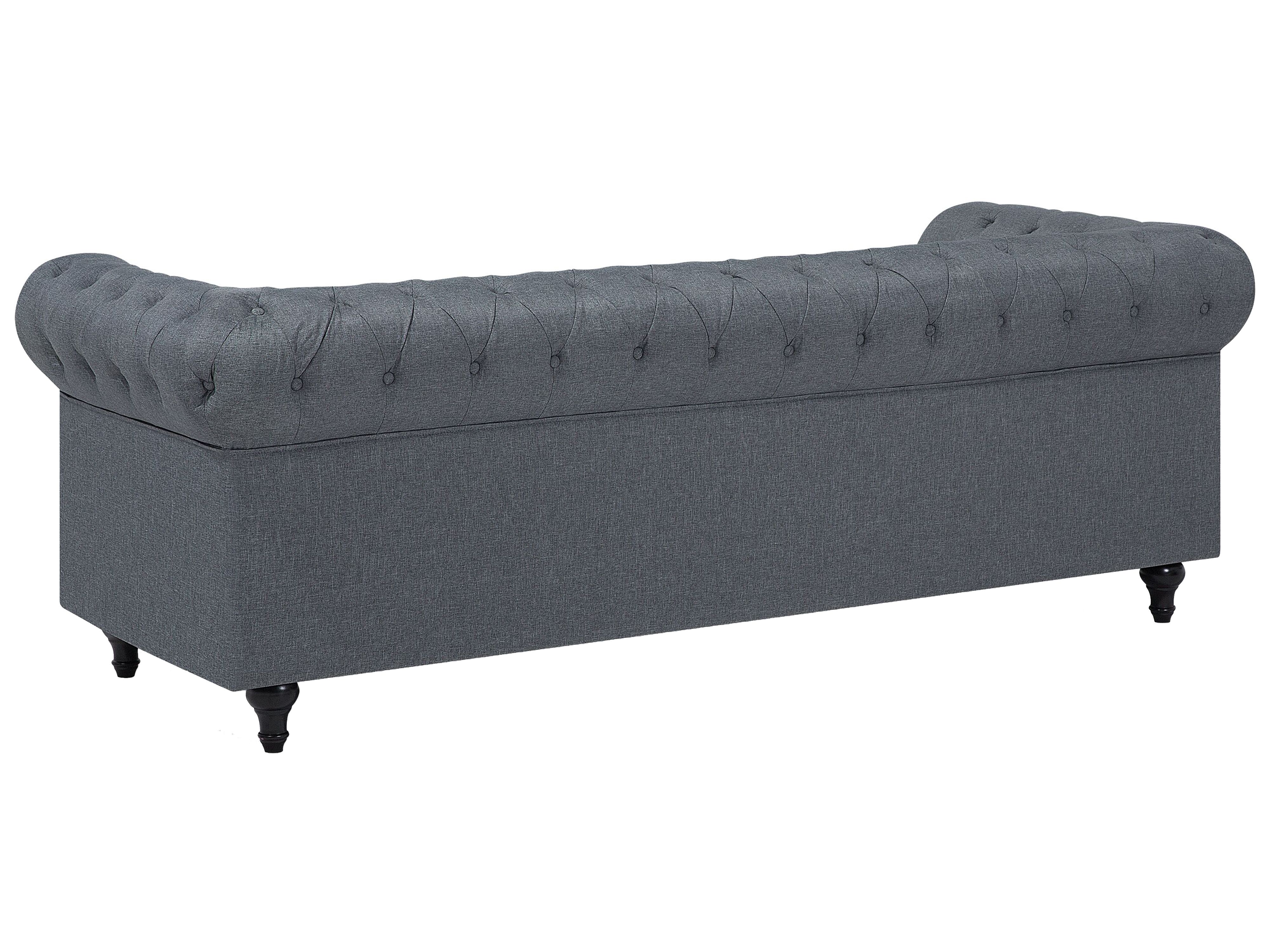 Narożnik prawostronny szary CHESTERFIELD