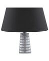 Ceramic Table Lamp Silver VILNIA_824090