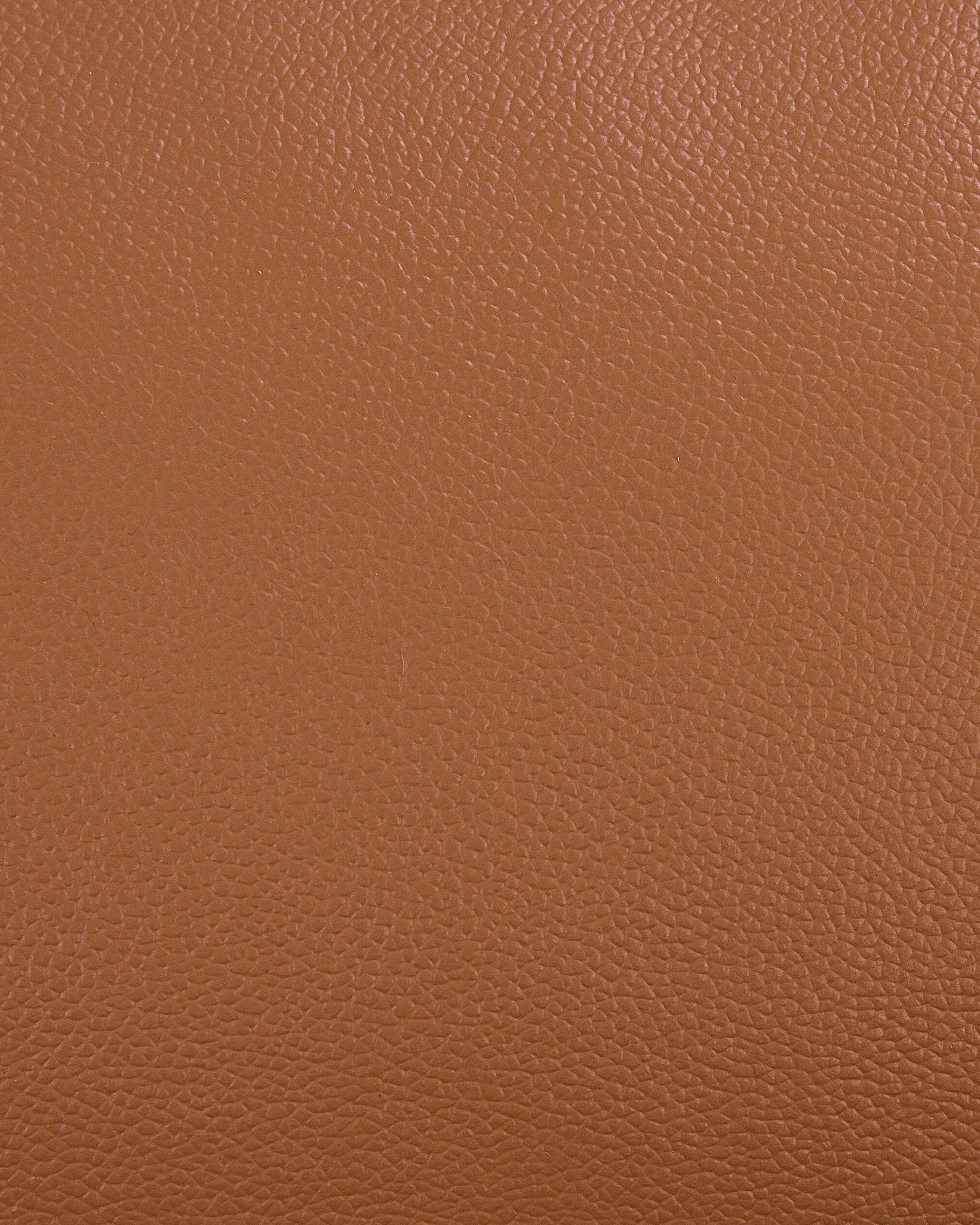 Fotel skórzany brązowy NARWIK