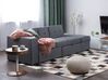 Sectional Sofa Bed with Ottoman Dark Grey FALSTER_751411