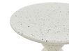 Tavolino bianco effetto terrazzo ⌀ 50 cm CAFFI_873760
