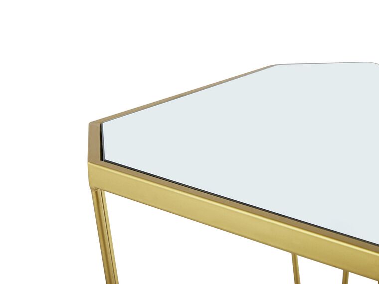 Set Di 2 Tavolini Da Caffè Moderni A Nido, Tavolini Rotondi Impilabili Per Salone Camera Da Letto Bianco