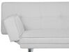 Fabric Adjustable Sofa Bed Light Grey BRISTOL_905086