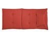 Outdoor Seat/Back Cushion Red MAUI_700354