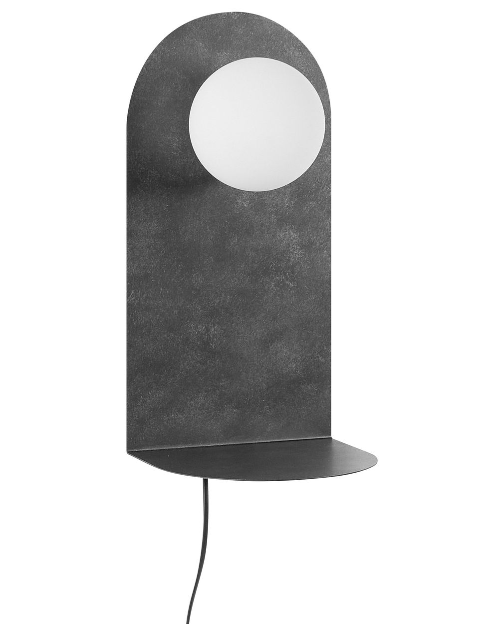 Metal shelf sale lamp