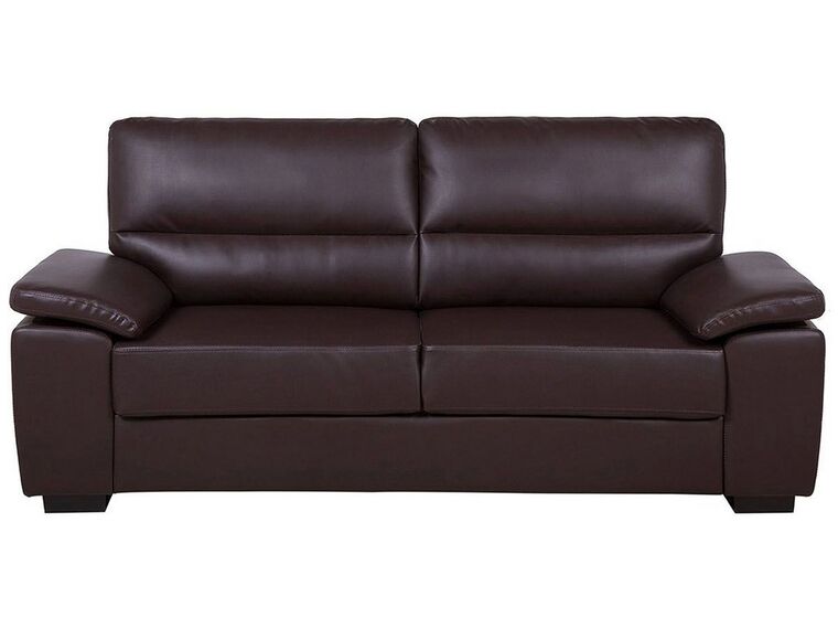 3-istuttava sohva keinonahka ruskea VOGAR_676472