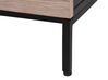 3 Drawer Sideboard Light Wood with Black SYDNEY_755709