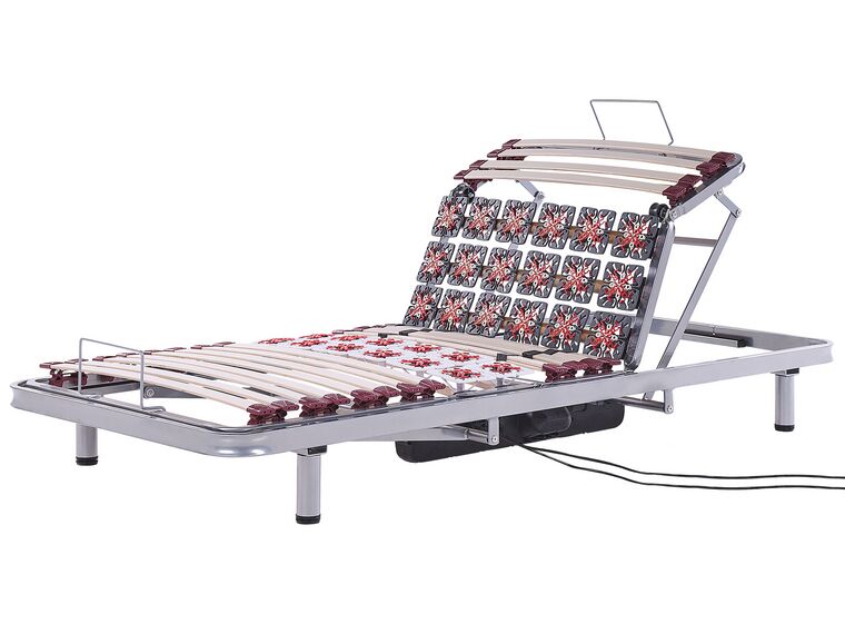 Electric Adjustable Single Bed Grey MOON_800826