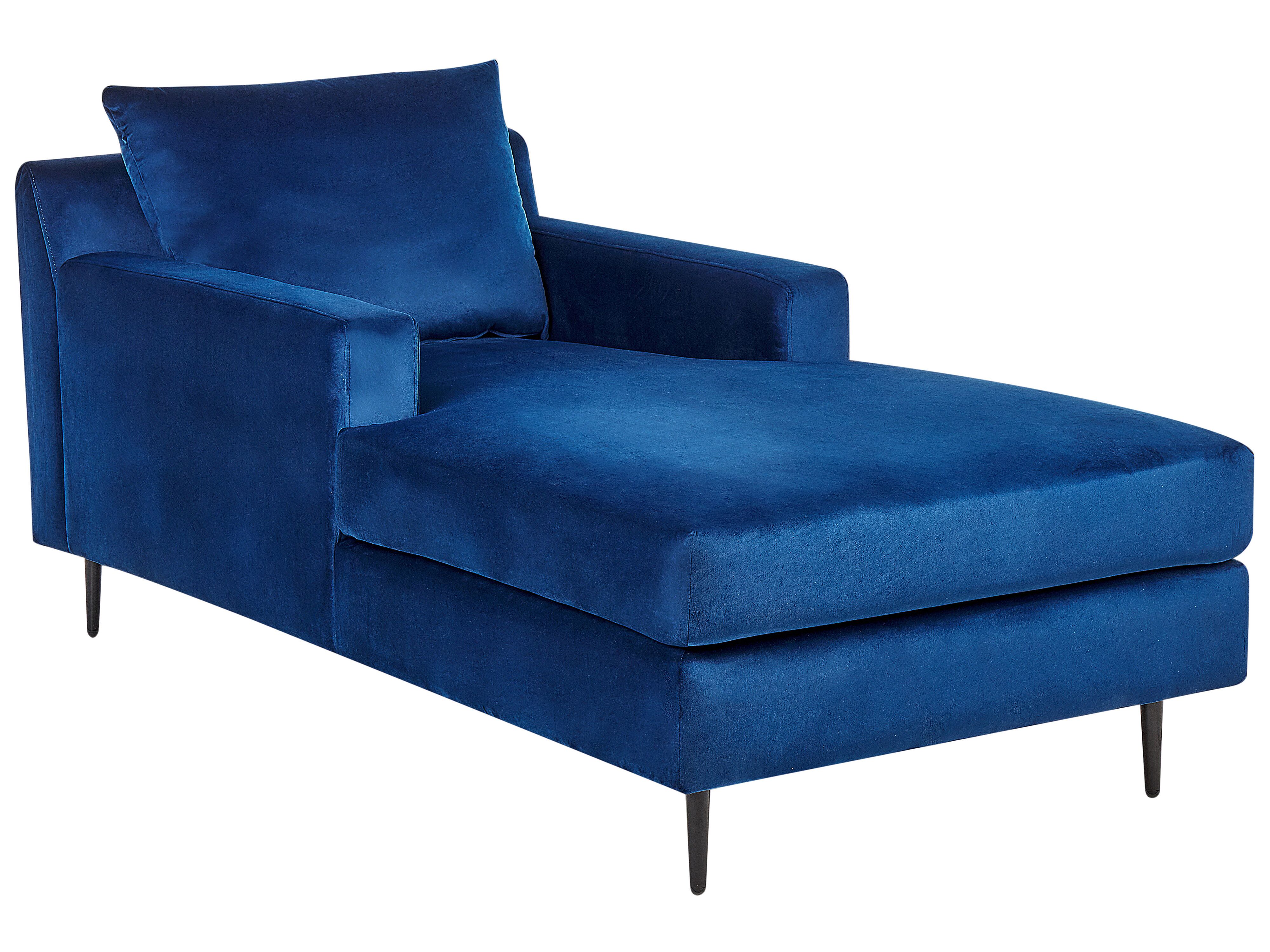 Navy chaise outlet lounge