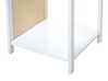 Bookcase White with Light Wood BOGOTA_720530