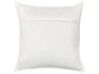 Set di 2 cuscini bianco e crema 45 x 45 cm NOTELEA_892906