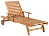 Chaise longue legno acacia JAVA_763177