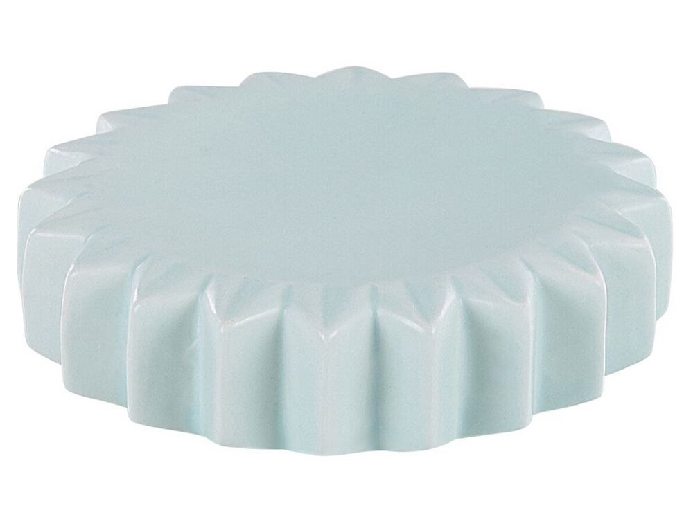 Badezimmer Set 5-teilig Keramik hellblau GORBEA | Beliani.ch