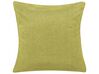 Fabric Sofa Bed Green LUCAN_707340