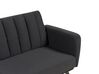 Fabric Sofa Bed Black VIMMERBY_899973