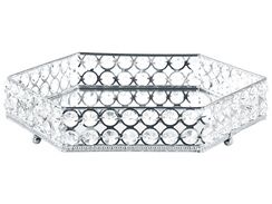 Koristetarjotin peililasi hopea 28 x 25 cm VATAN Koristetarjotin peililasi hopea 28 x 25 cm VATAN