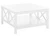 Coffee Table with Shelf White LOTTA_747893