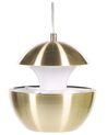Metal Pendant Lamp Brass BOJANA_772282