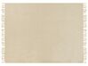 Sengetæppe 150 x 200 cm beige CHAOHANI_908246