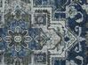 Teppich grau / blau 70 x 200 cm orientalisches Muster Kurzflor KOTTAR_831407