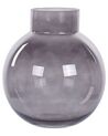 Vaso de vidro cinzento 22 cm POLYDROSOS_838058