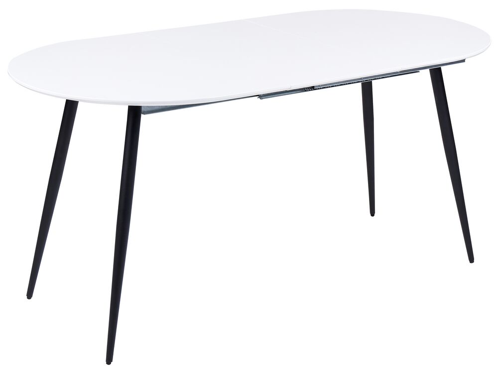 Sellon24® Mesa de Comedor Extensible 120 (160) x 80 cm, Color Blanco Mate  MDF Toronto : : Hogar y cocina