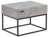 1 Drawer Bedside Table Concrete Effect CAIRO_790414