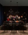 Mesa de jantar castanha escura 200 x 100 cm MADOX_878816