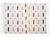 Manta decorativa em algodão multicolor 130 x 180 cm ALAPPUZHA_829394