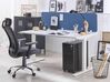 Schreibtischtrennwand blau 180 x 40 cm WALLY_800742