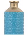 Stoneware Decorative Vase 39 cm Blue ARSIN_796096