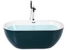 Bañera de acrílico verde azulado/blanco/plateado 170 x 80 cm NEVIS_828009