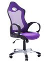 Krzesło biurowe regulowane fioletowe iCHAIR_22782