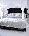 Faux Fur Bedspread 200 x 220 cm White DELICE_796008