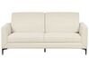 Conjunto de sofás com 6 lugares em tecido creme FENES_897777