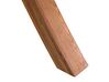 Baloiço de jardim estrutura em madeira com toldo creme APRILIA_679793