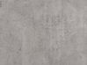 Eettafel MDF betonlook/zwart 140 x 80 cm SPECTRA _782321