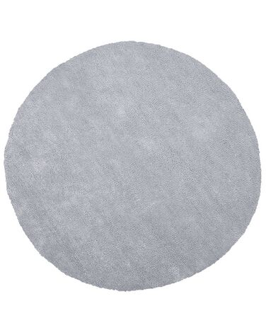 Alfombra gris claro ⌀ 140 cm DEMRE