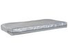 Idromassaggio da esterno LED in acrilico grigio argento e nero 210 x 210 cm TULAROSA_818595