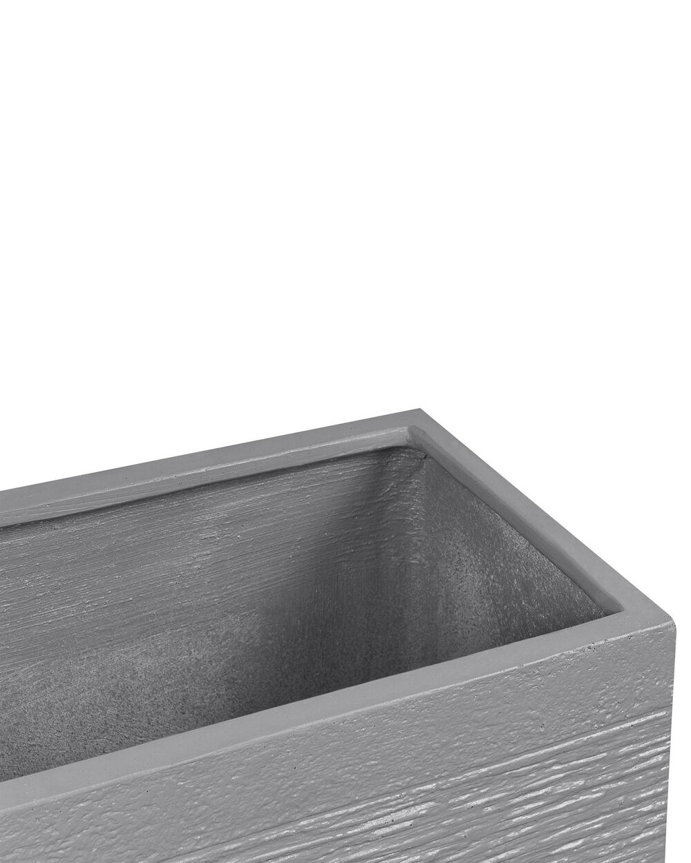 Blumentopf grau rechteckig 80 x 37 x 38 cm MYRA Beliani.ch