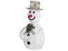 LED-koriste lumiukko puuvilla valkoinen 50 cm KUMPU_812692