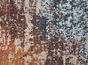 Teppich mehrfarbig 80 x 150 cm abstraktes Muster Fransen Kurzflor GERMENCIK_817360