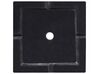 Květináč černý čtvercový 33x33x70 cm DION_701025